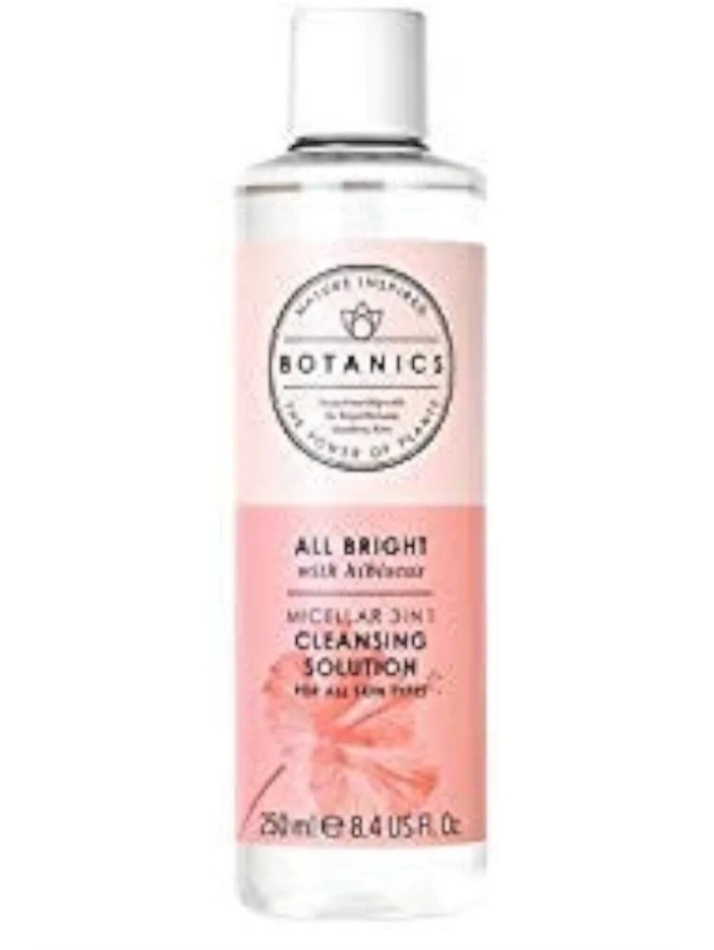 Botanics All Bright W/ Hibiscus Micellar 3 In 1 Cleansing Solution — NEW